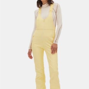Elegant Light Yellow Jumpsuit